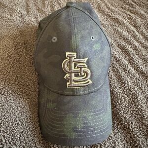 St. Louis Embroidered Camo Cap